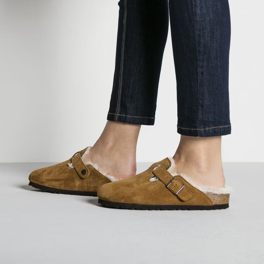 Birkenstock 1001140 Boston Shearling Mink