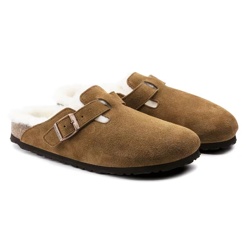 Birkenstock 1001140 Boston Shearling Mink