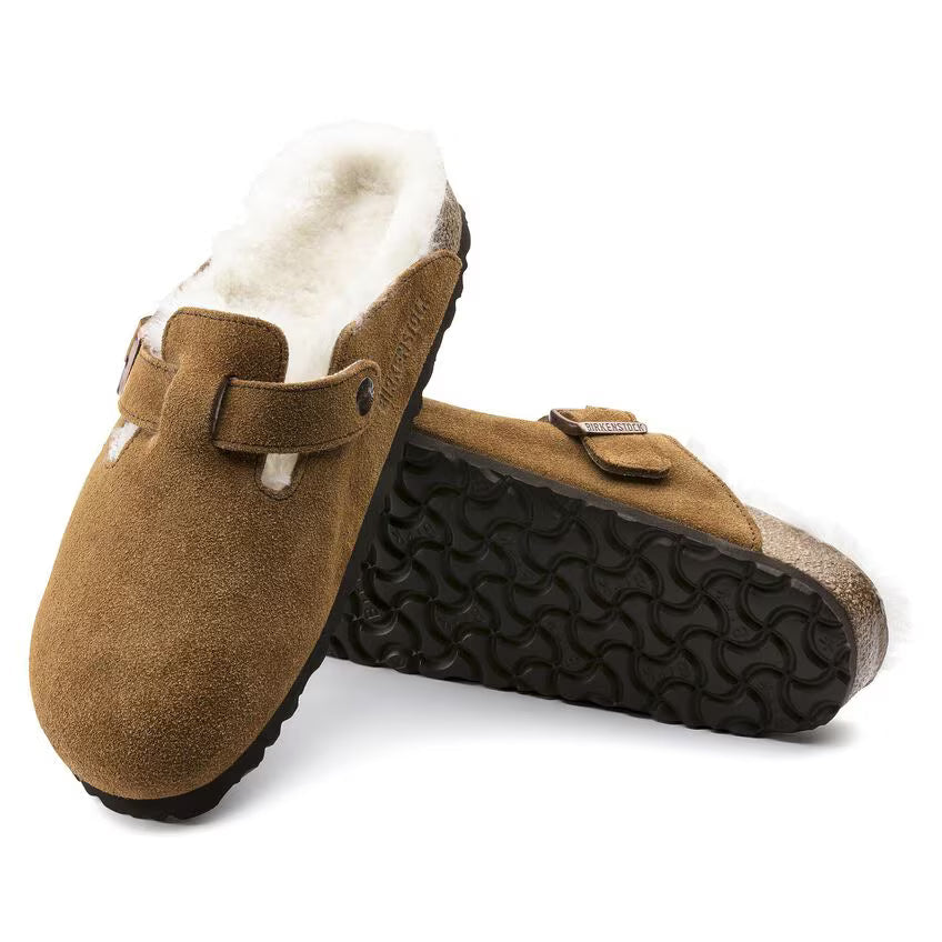 Birkenstock 1001140 Boston Shearling Mink