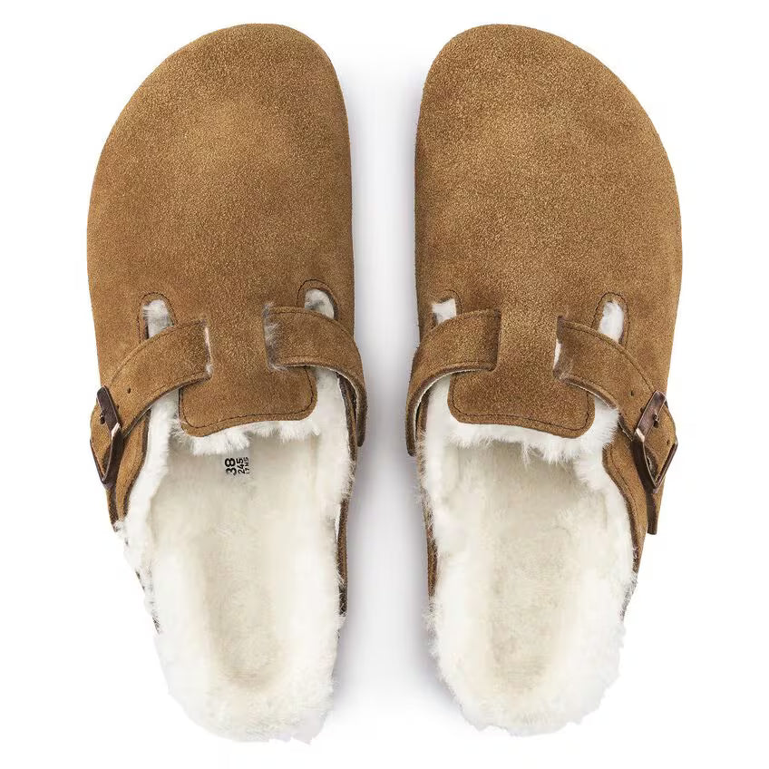 Birkenstock 1001140 Boston Shearling Mink