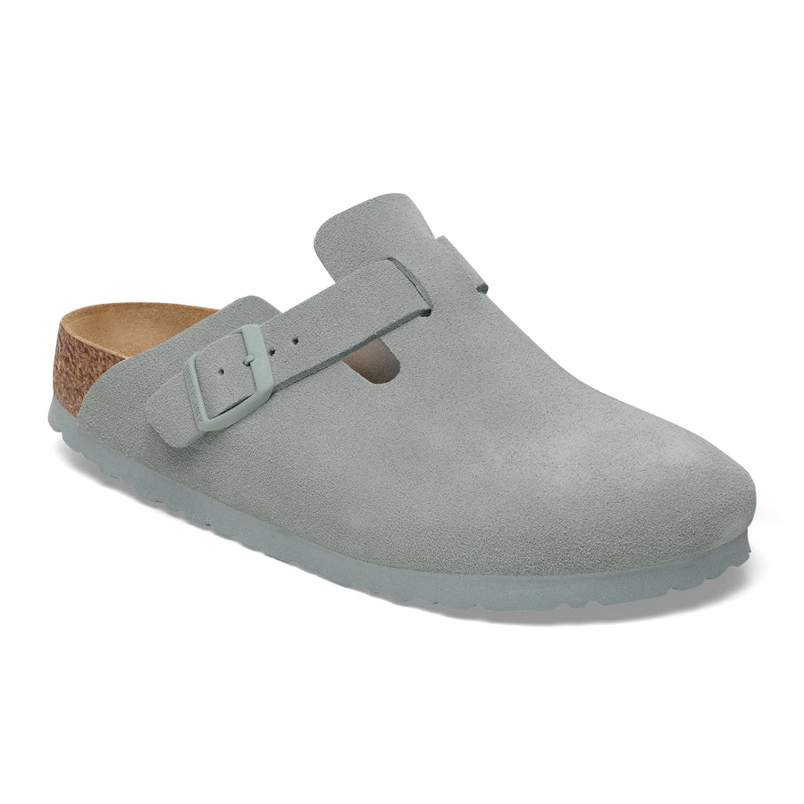 Birkenstock 1029212 Boston Suede Leather Pure Sage