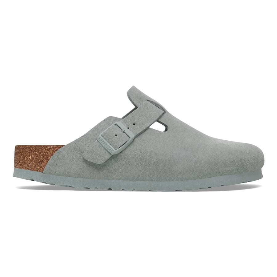 Birkenstock 1029212 Boston Suede Leather Pure Sage