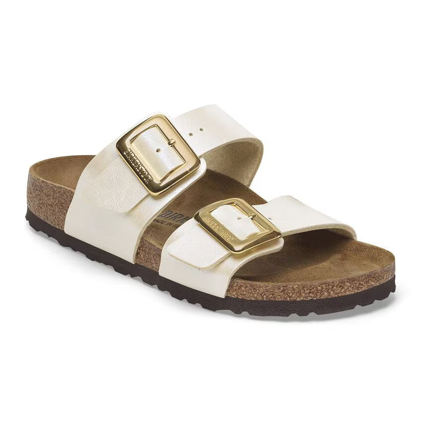 Birkenstock 1029463 Sydney Birko-Flor Graceful Pearl White