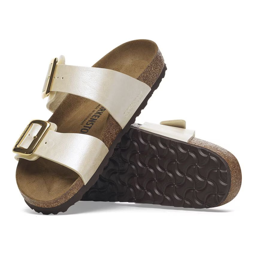 Birkenstock 1029463 Sydney Birko-Flor Graceful Pearl White