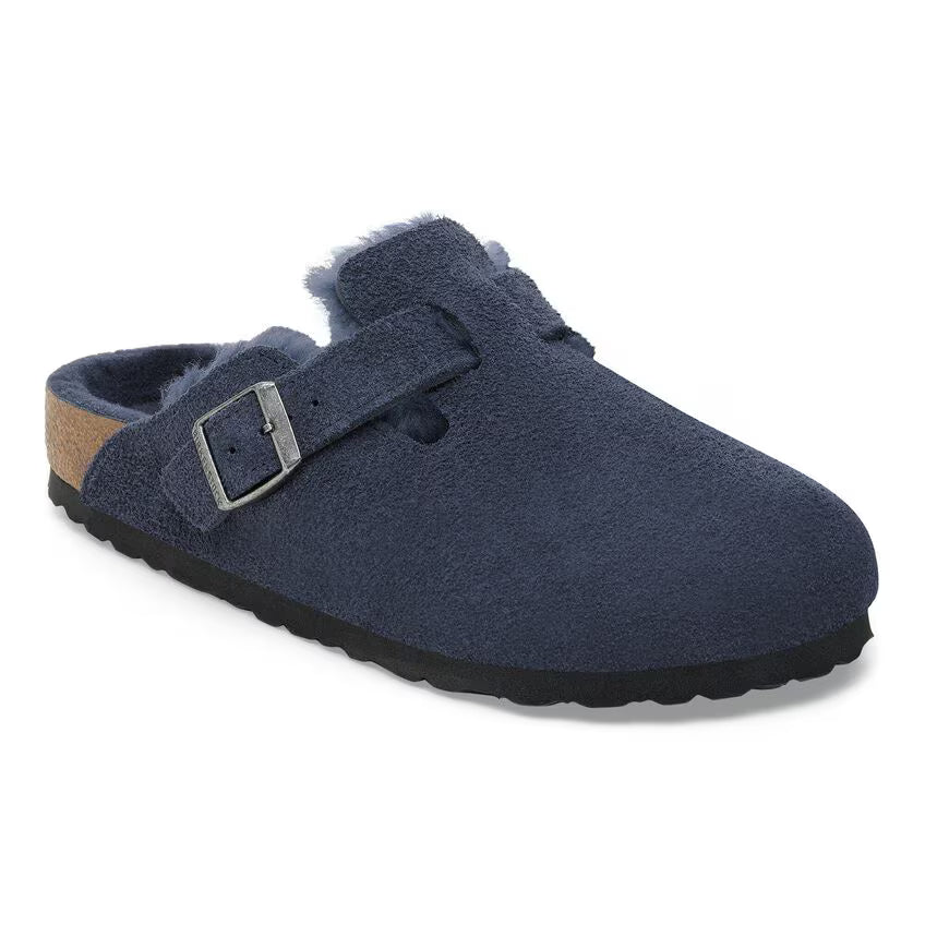 Birkenstock 1030657 Boston Shearling New Navy