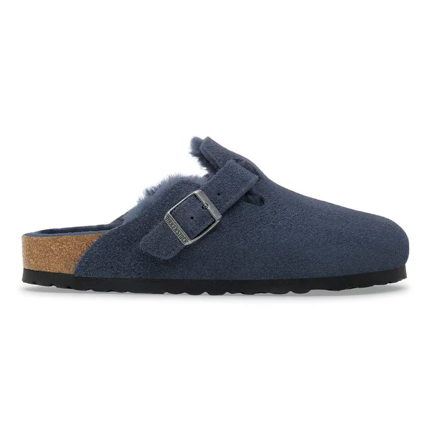 Birkenstock 1030657 Boston Shearling New Navy