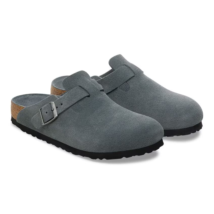 Birkenstock 1030870 Boston SFB Basalt Gray