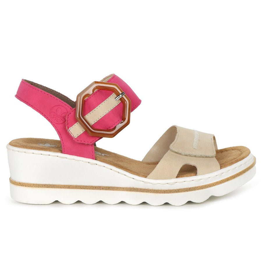 Rieker 67476-31 Pink