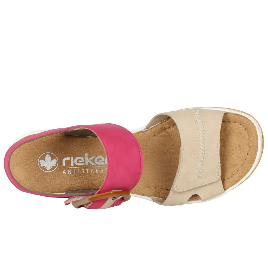 Rieker 67476-31 Pink