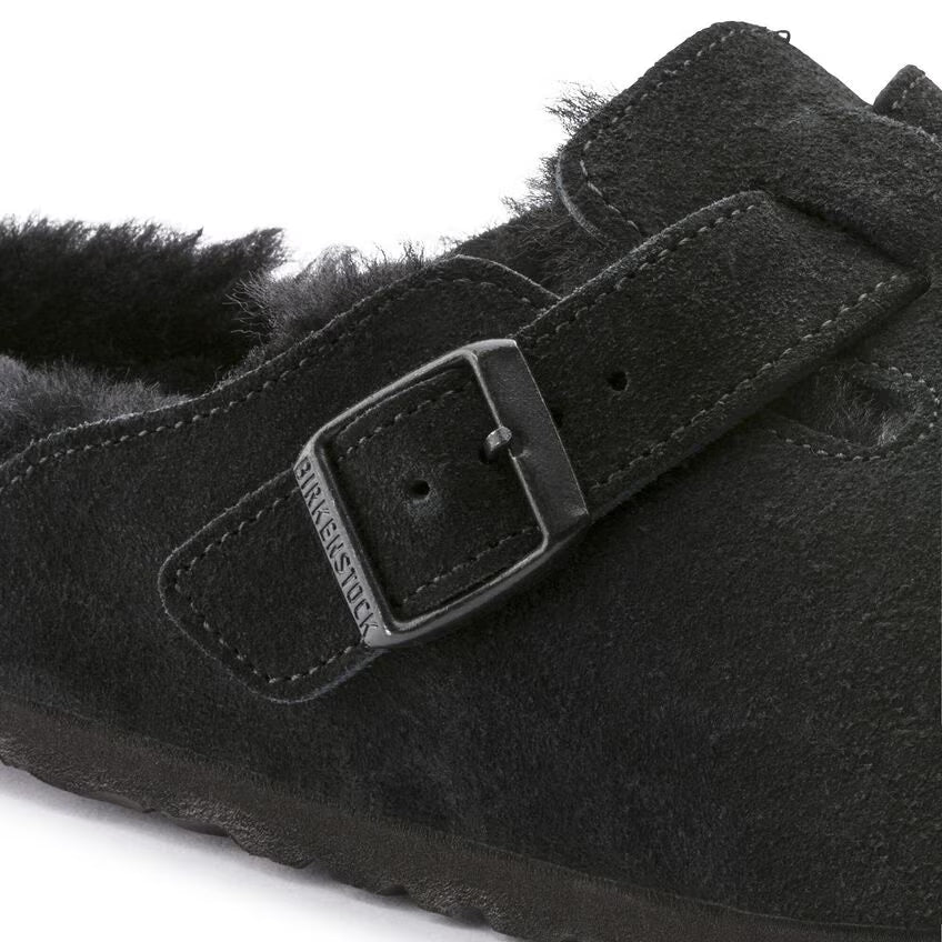 Birkenstock 259881 Boston Shearling Black