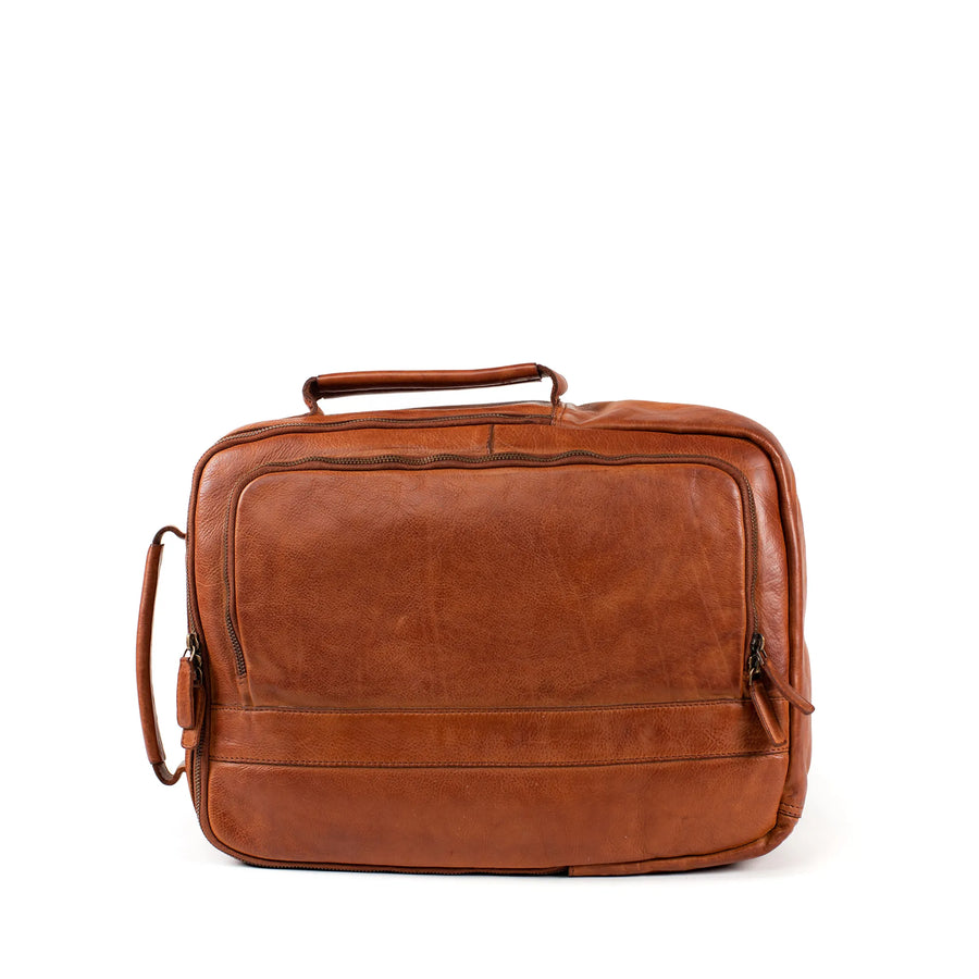 Gianni Conti 419 2389 25 Leather Briefcase Tan