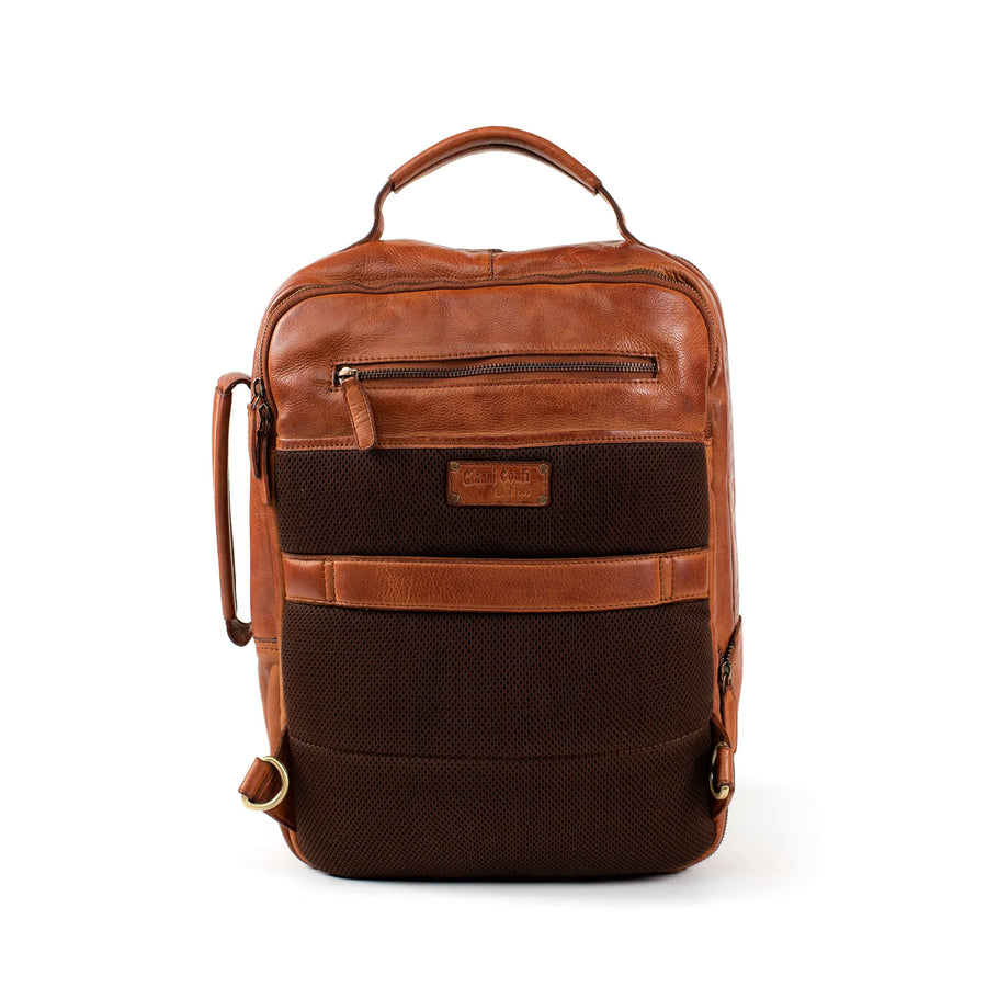 Gianni Conti 419 2389 25 Leather Briefcase Tan