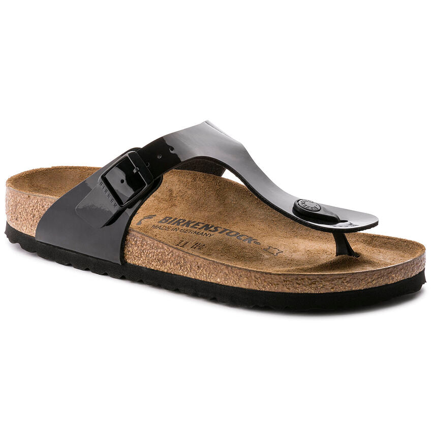 Birkenstock 43661 Gizeh BF Patent Black