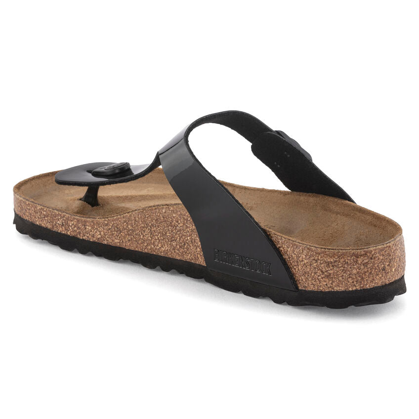 Birkenstock 43661 Gizeh BF Patent Black