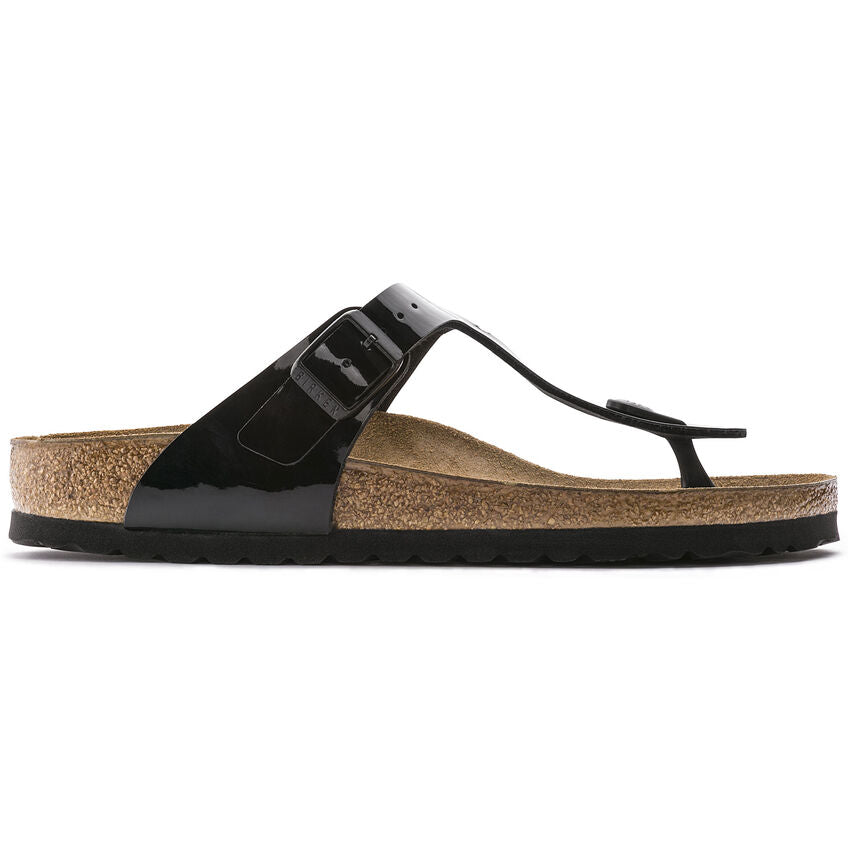 Birkenstock 43661 Gizeh BF Patent Black