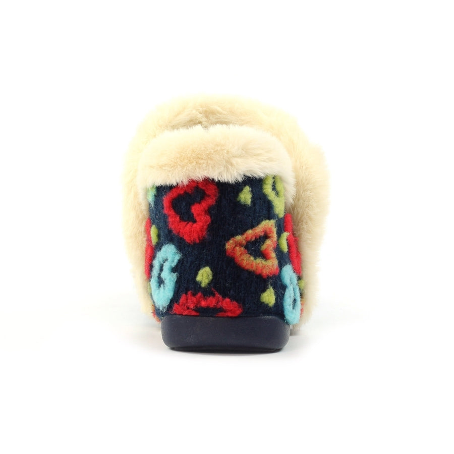 Lunar KLA234 BL Angel Navy Boot Slipper