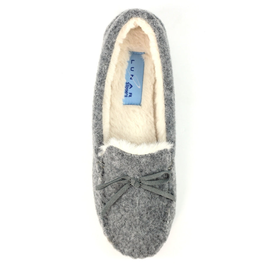 Lunar KLA083 GR Cherish Grey Slipper
