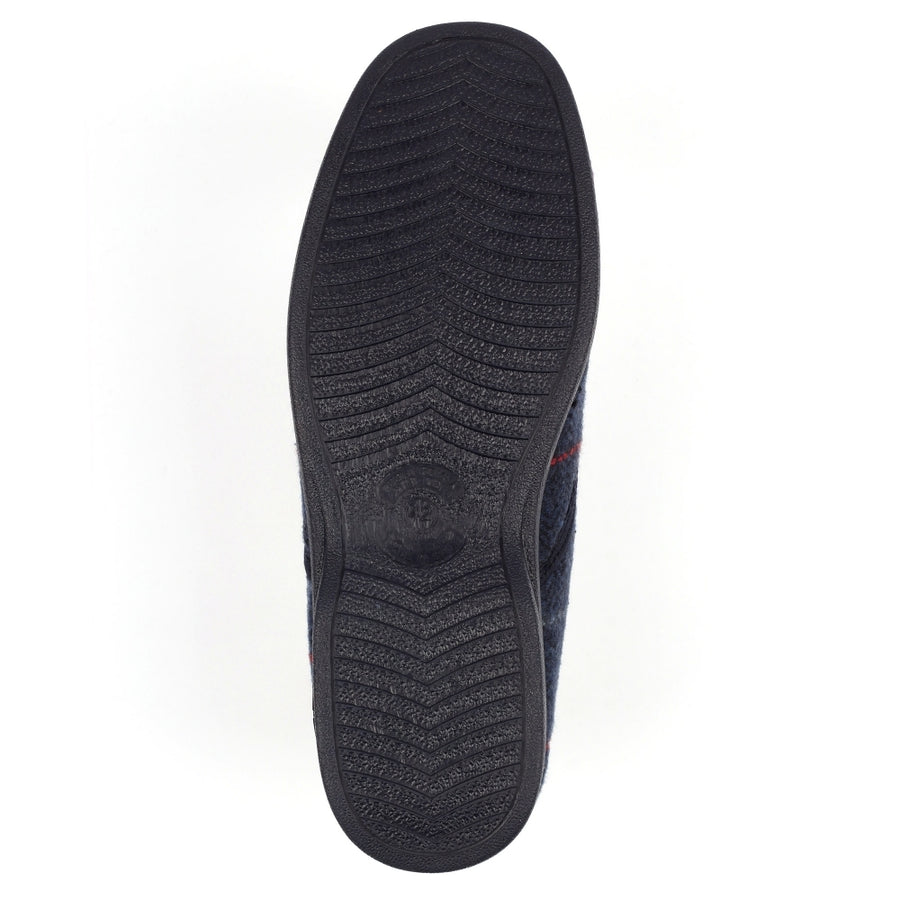 Lazy Dogz KMD 116 BL Hughes Navy Slipper