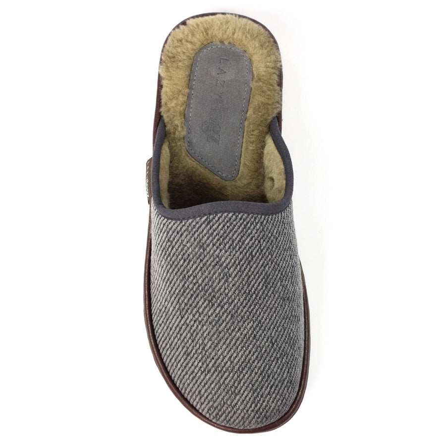 Lazy Dogz KMD 112 GR Jacob Grey Slipper