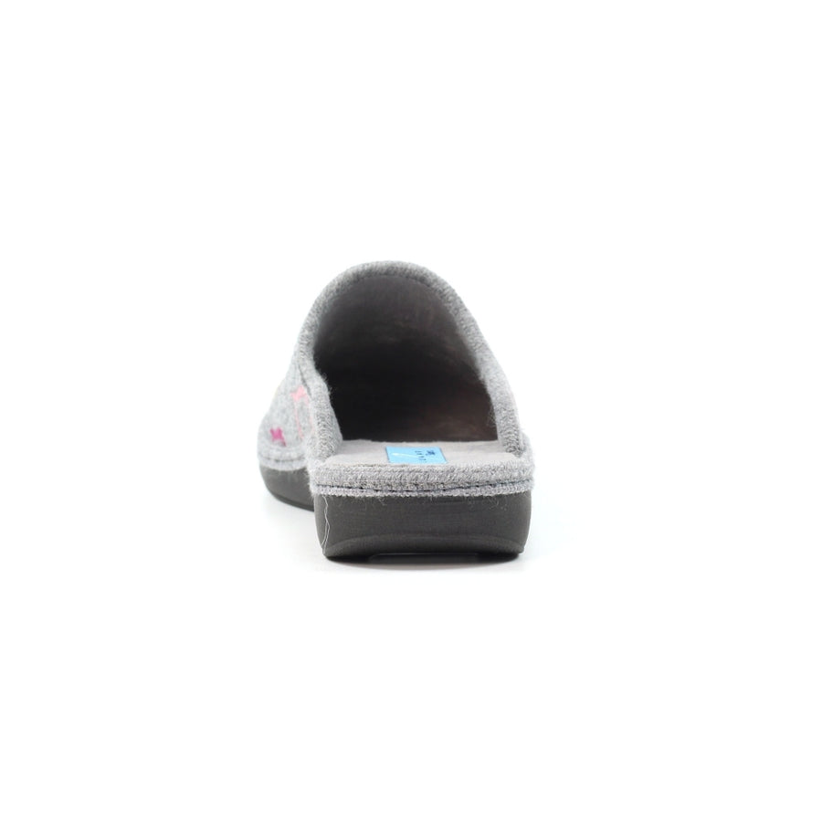 Lunar KLS 130 GR Love Grey Mule Slipper