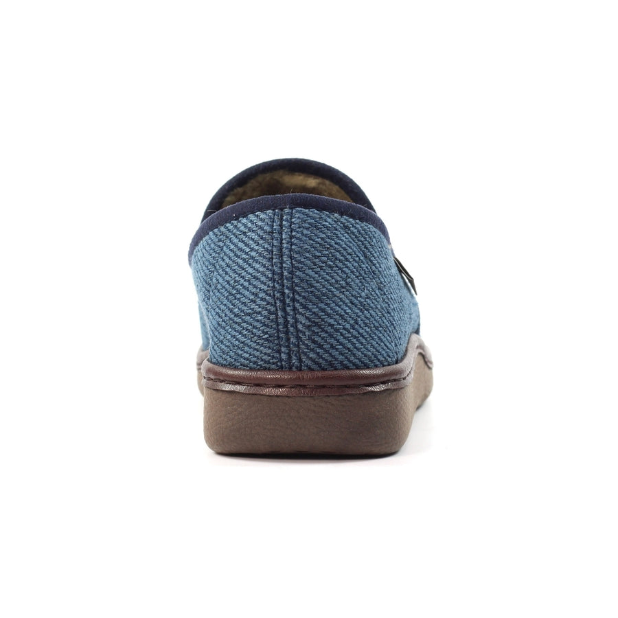 Lazy Dogz KMD 113 BL Oliver Navy Slipper