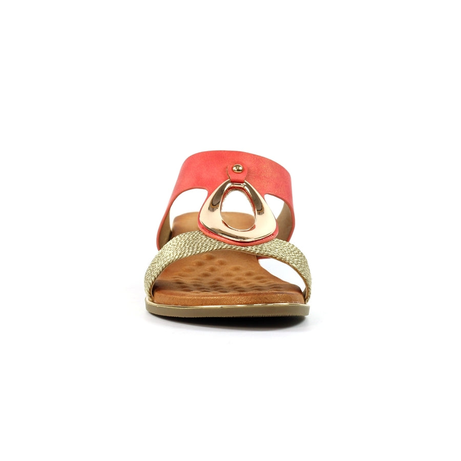 Lunar JLH434 CO Porto Coral Sandal
