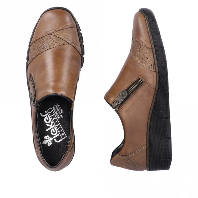Rieker 53761 24 Muskat/Chestnut