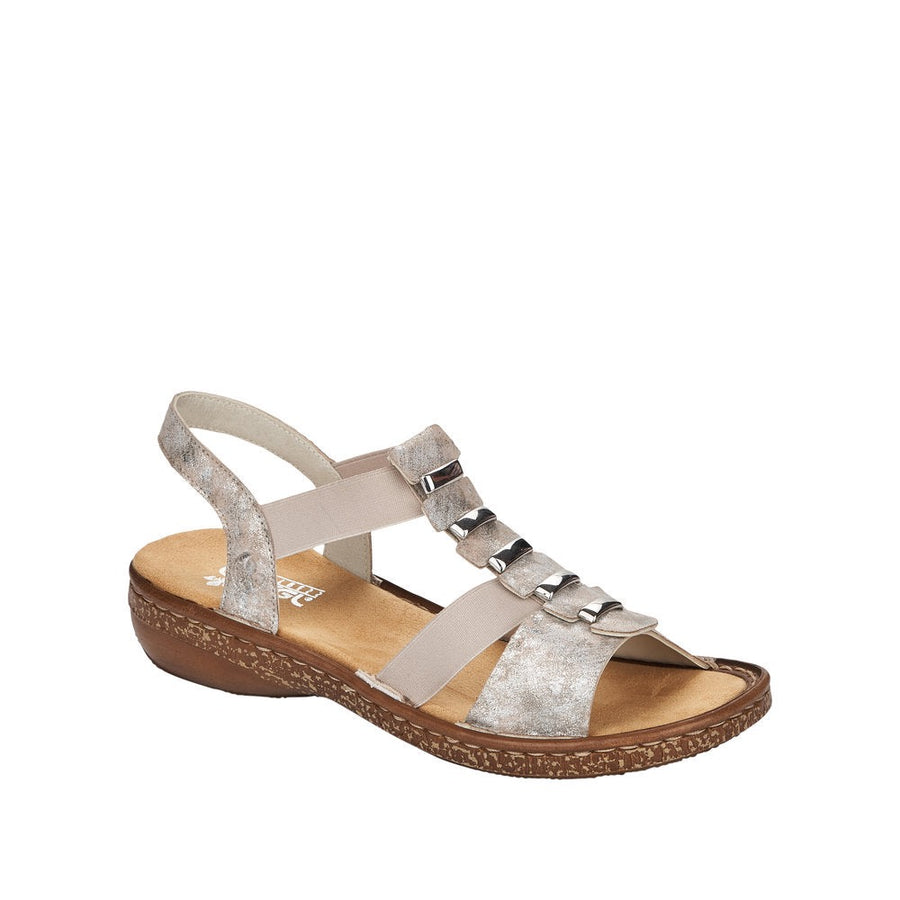 Rieker 62850 90 Rose Metallic