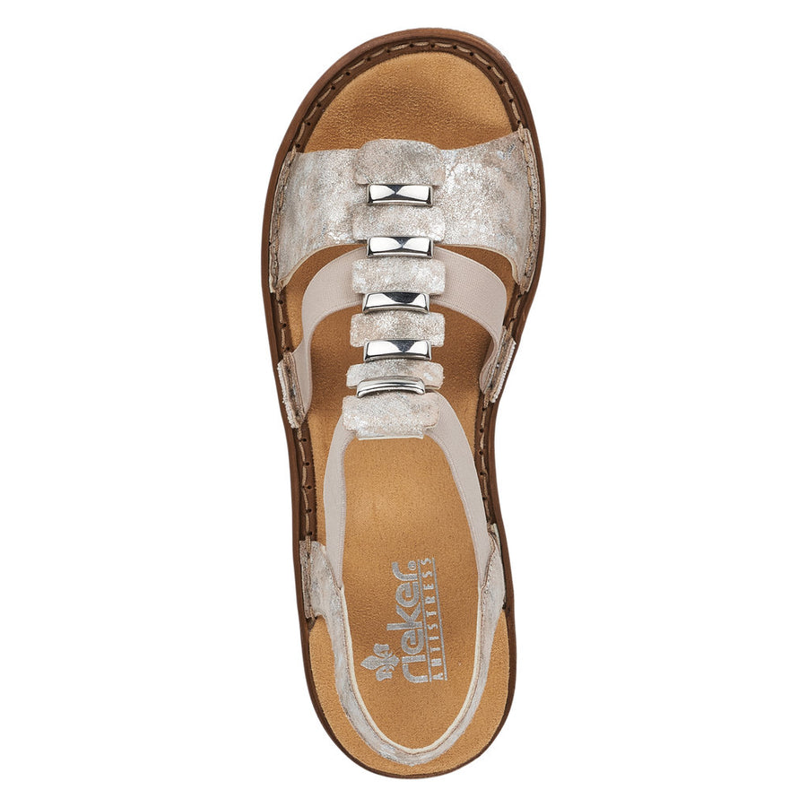 Rieker 62850 90 Rose Metallic