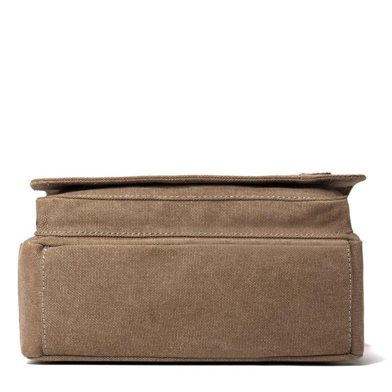 Troop London TRP0219 Classic Across Body Bag in Brown