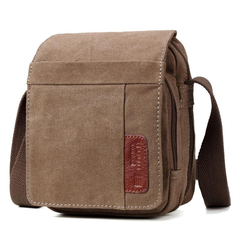 Troop London TRP0220 Across Body Bag in Brown