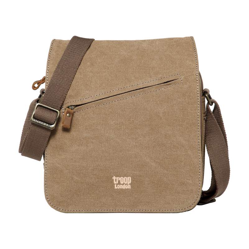 Troop London TRP0238 Classic Body Bag in Brown