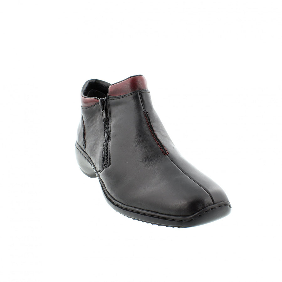 Rieker L3882-00 Doro Black/Burgandy