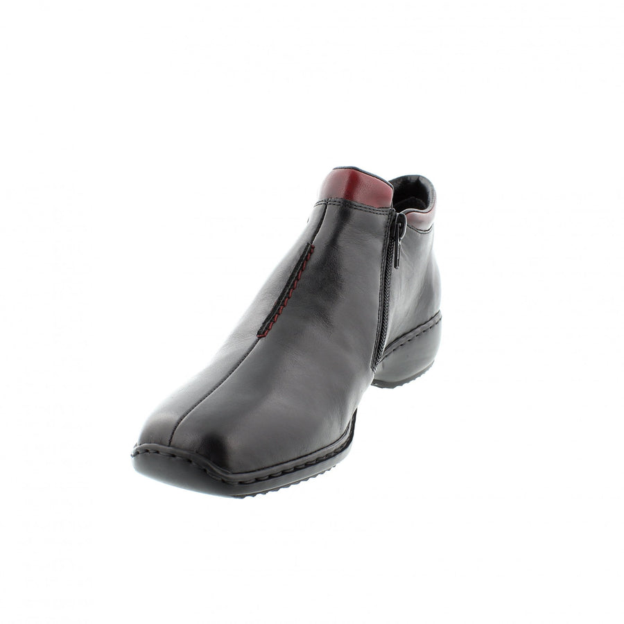 Rieker L3882-00 Doro Black/Burgandy
